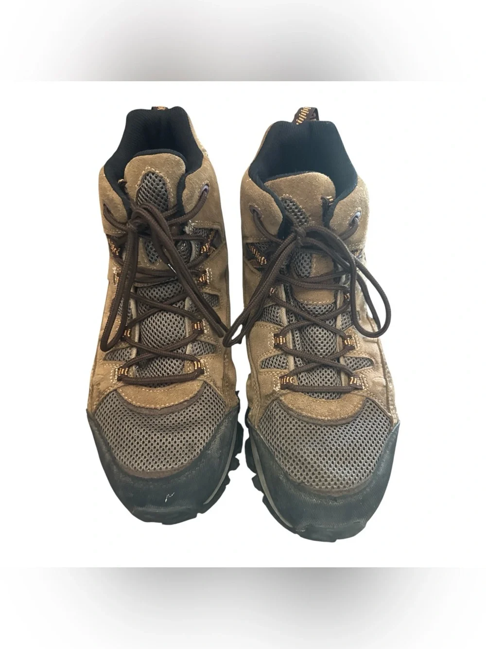 Red Head Men's Brown Trail Hiking Shoes - Durable Outdoor Footwear Work Boots